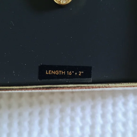 Coach Gold💛 Signature🖋 C Pendant Necklace - NIB - Picture 7 of 15